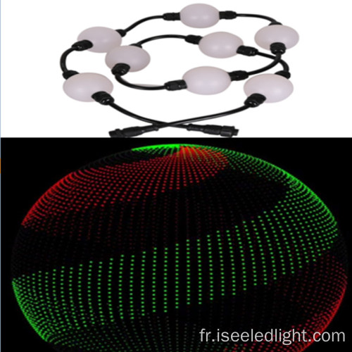 Round 3D RVB Pixel LED Ball
